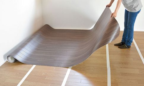 Cushion floor installation