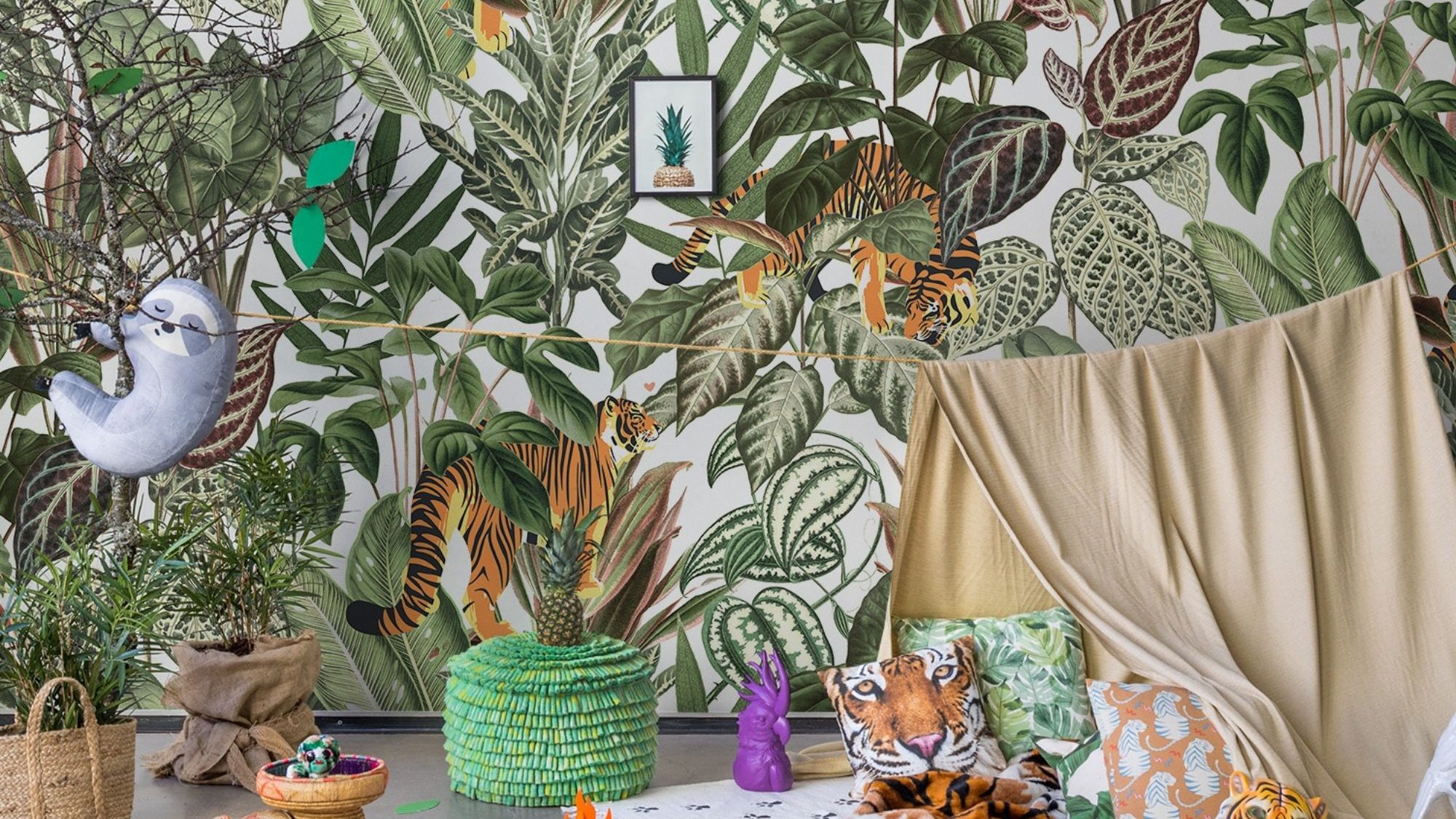 jungle kids wallpaper
