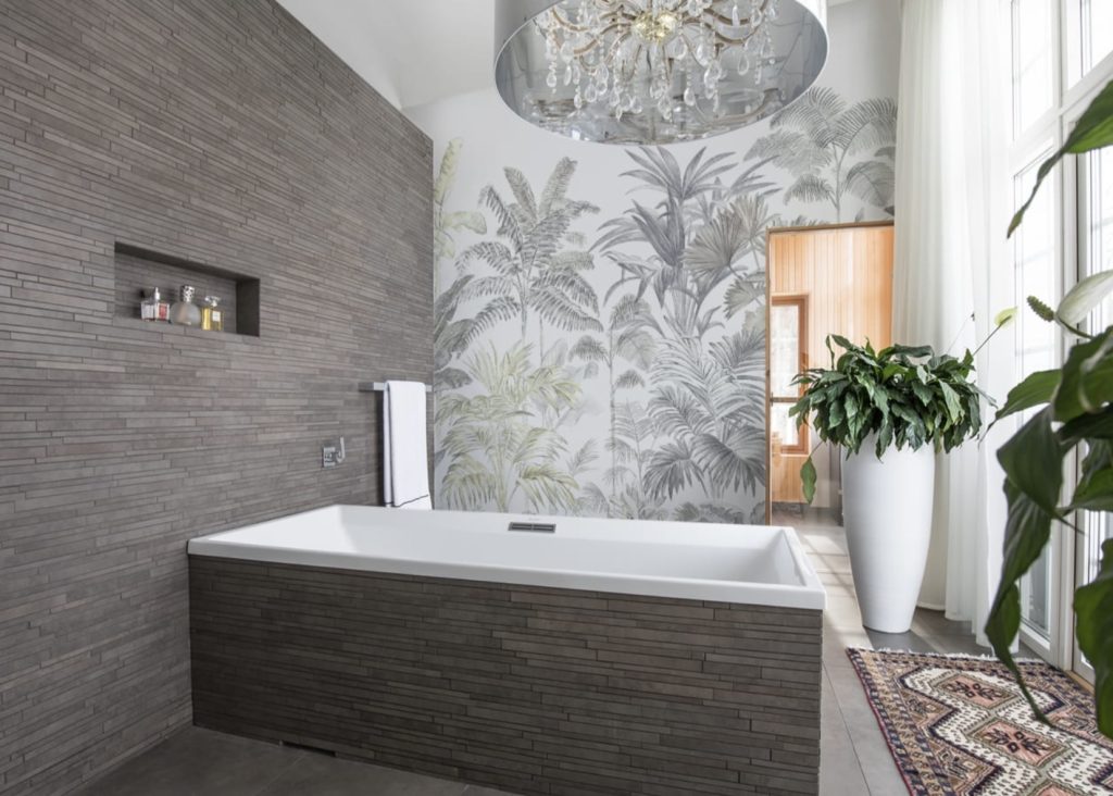 6 Inspiring Ways to Decorate Your Bathroom with Wallpaper - HONPO BLOG