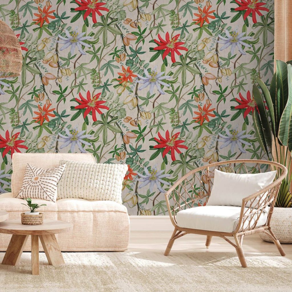 how to install wallpaper on living room