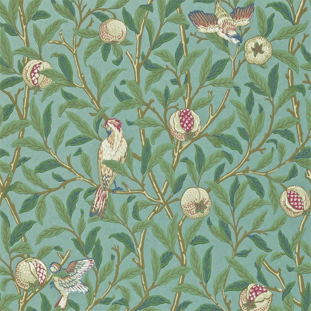 Bird & Pomegranate by Morris & Co