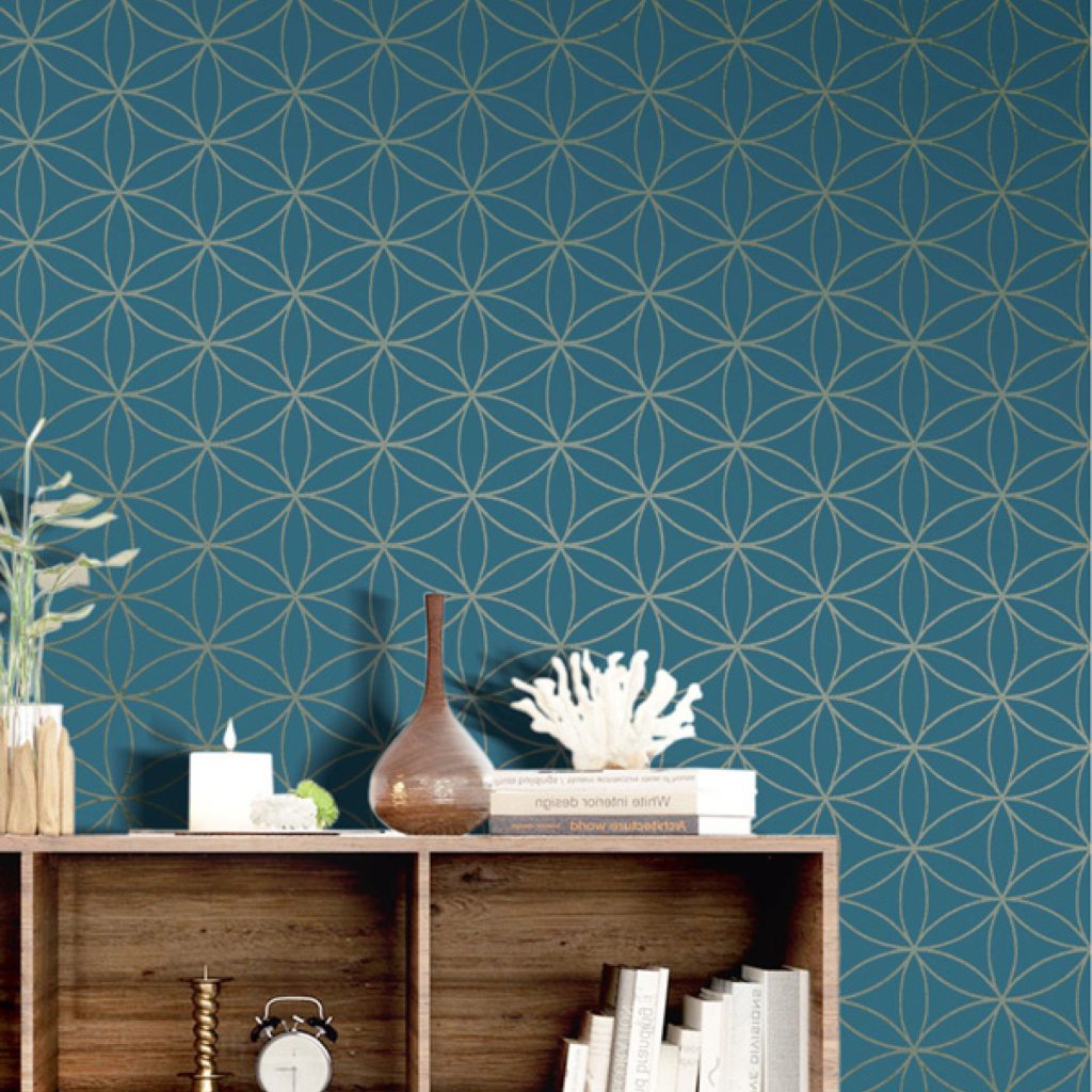 geometric wallpaper types