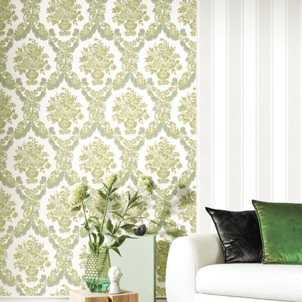 How to Creatively Mix & Match 2 Wallpapers in The Same Room - HONPO BLOG