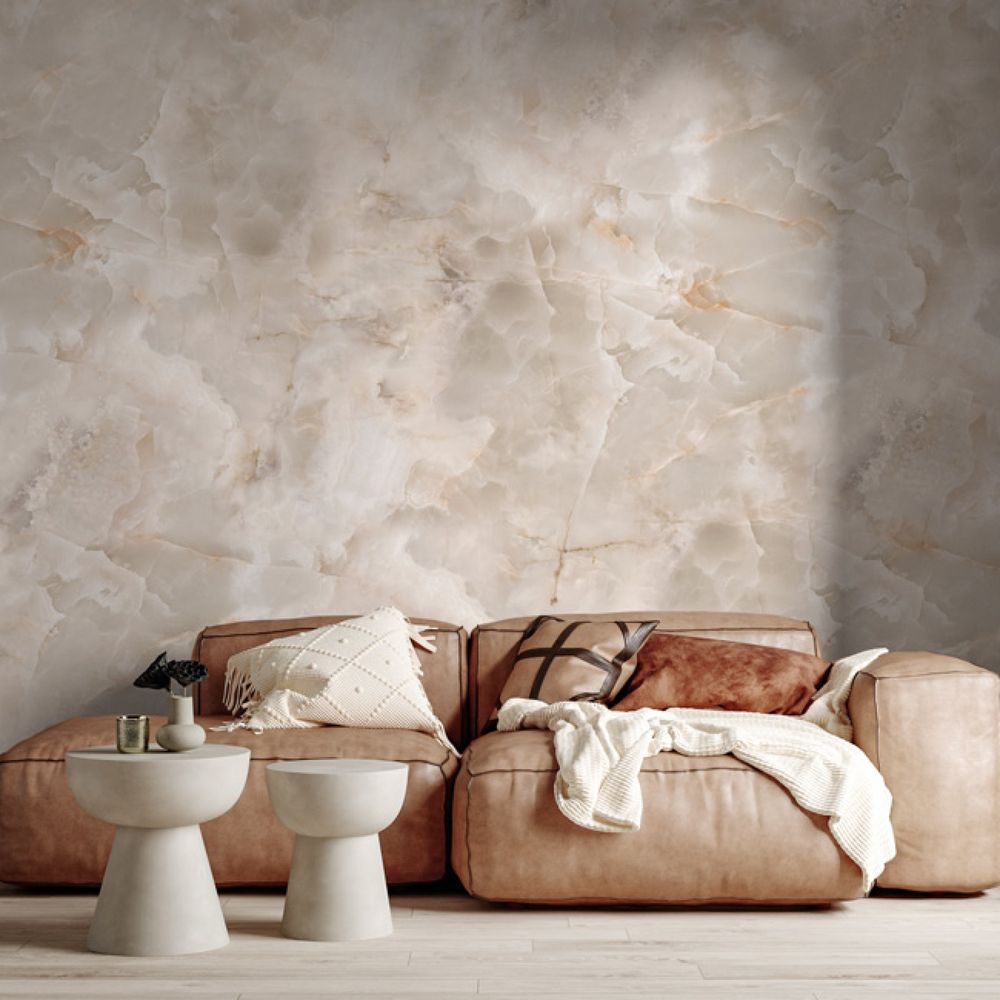 Neutral Marble Wallpaper Ideas