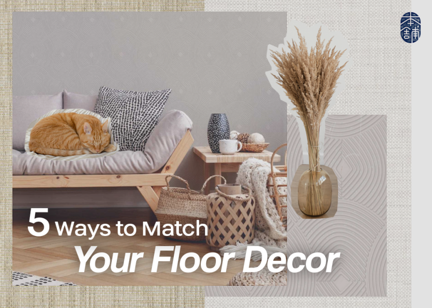 5 Ways to Match Your Floor Decor with Wallpaper