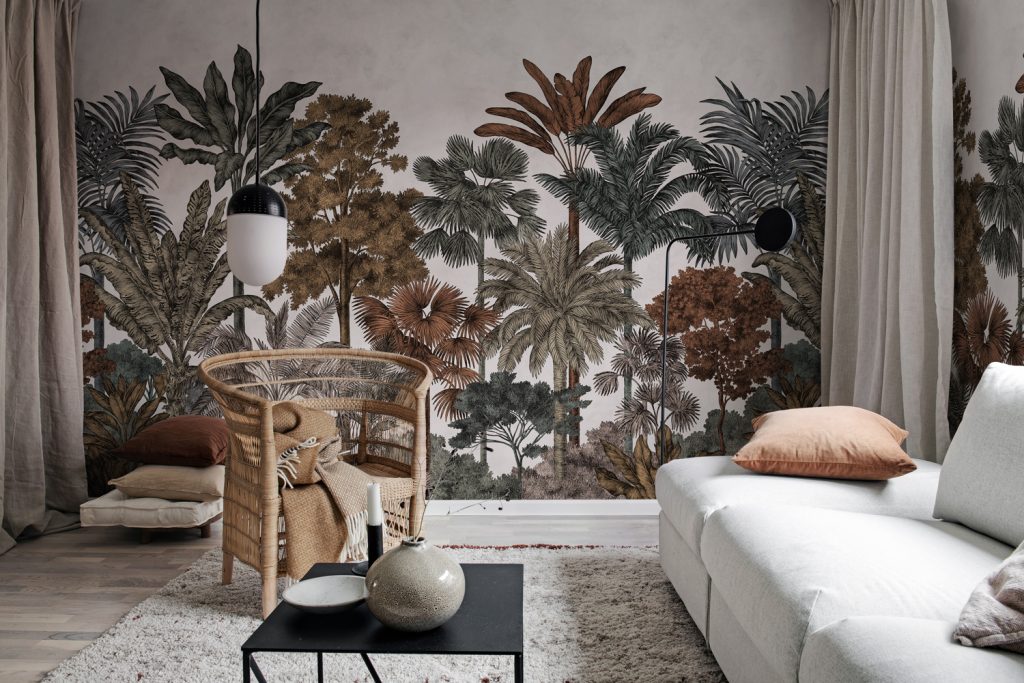 tropical Mural Wallpaper
