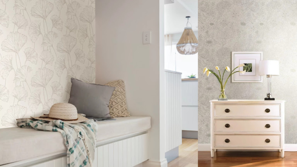  the right wallpaper can transform your space into a warm and welcoming one