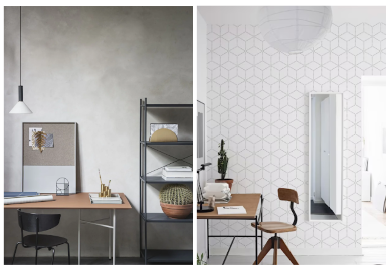 Make your Home Office Stunning with Modern Wallpaper