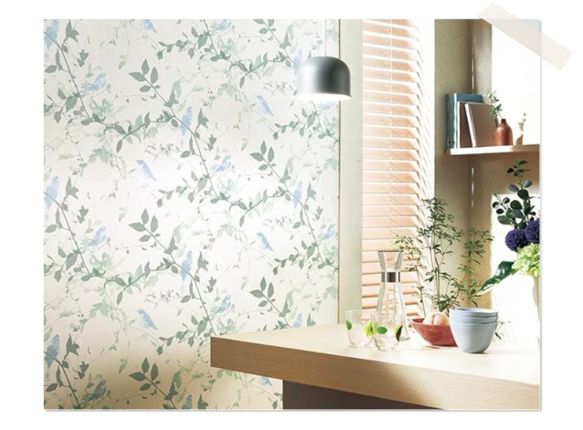 Japanese wallpaper, on the other hand, is known for its minimalistic and simplistic designs.