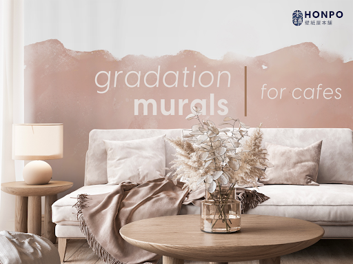 Creating A Stunning Look with Gradient Wallpaper for Cafes