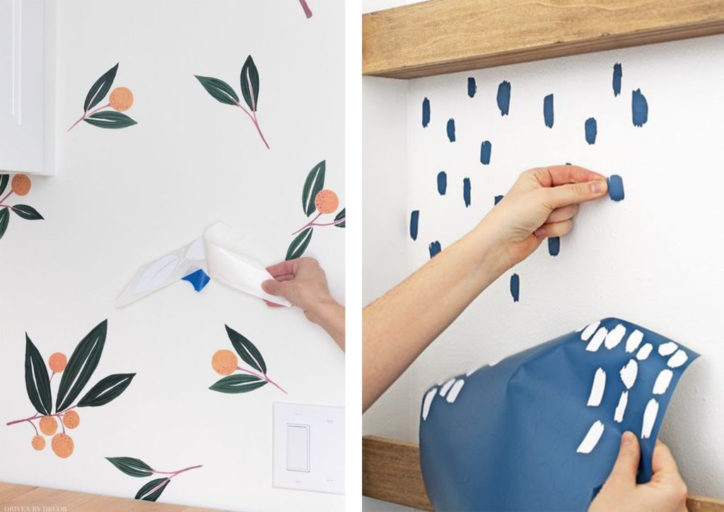 how to install wall decals