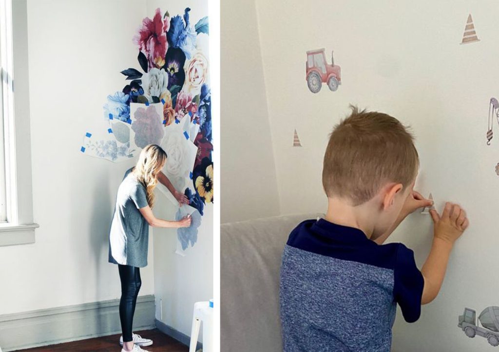 DIY wall decals for kids