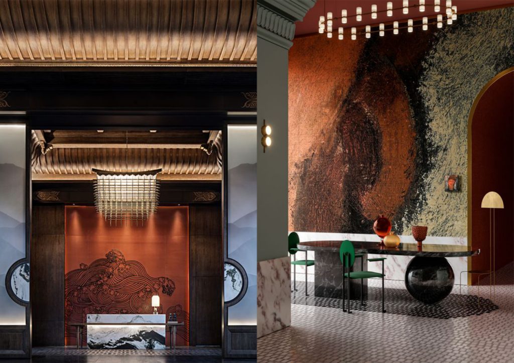 Create Impactful & Eye-Catching Lobby with Wallpaper