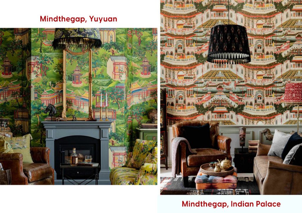 oriental design wallpaper