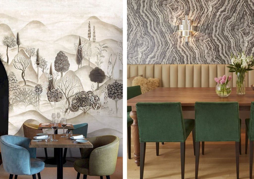Wallpaper Designs ideas for Dining Room