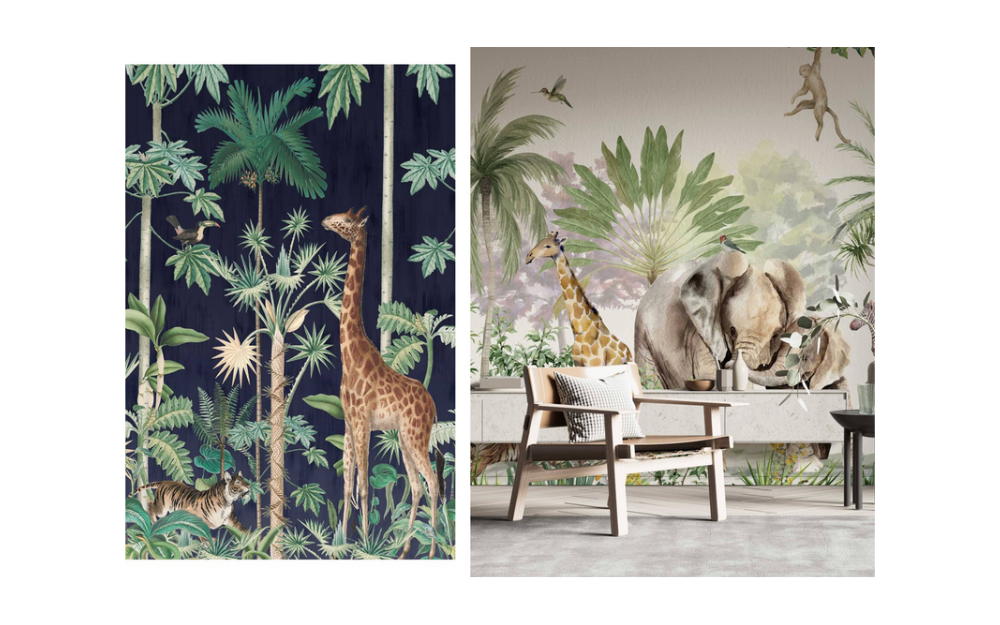 jungle wallpaper for adventure interior design