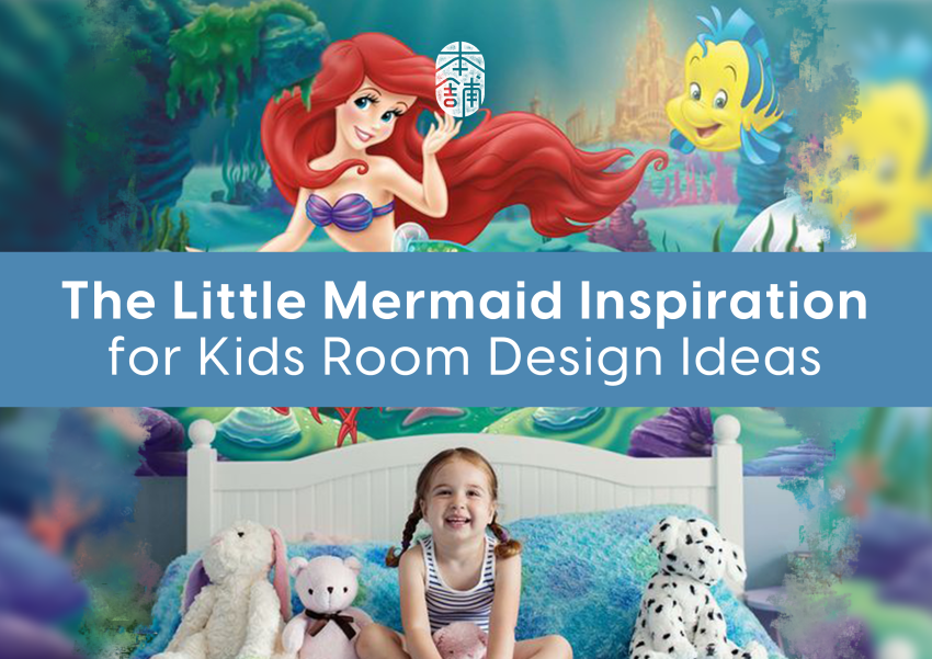 The Little Mermaid Inspiration for Kids Room Design Ideas