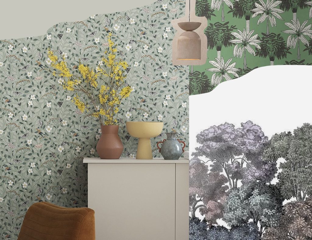 forest green wallpaper ideas