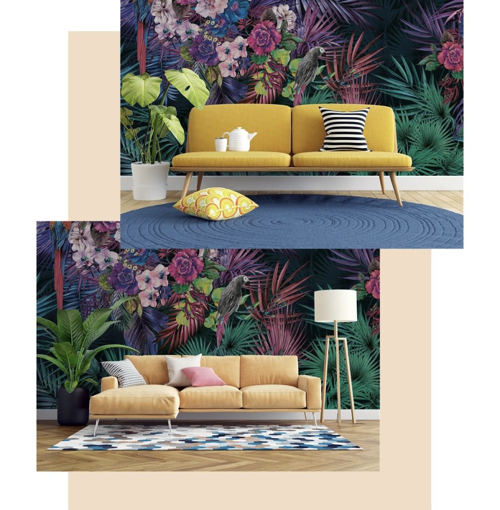 tropical wallpaper for your home