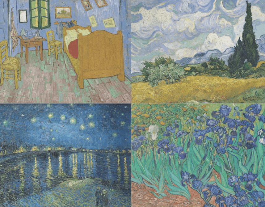 aesthetic wall decor from Van Gogh