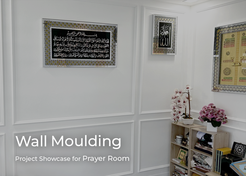 moulding for prayer room