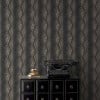 Graham & Brown / VERMEIL / Vermeil Stripe Charcoal 104153