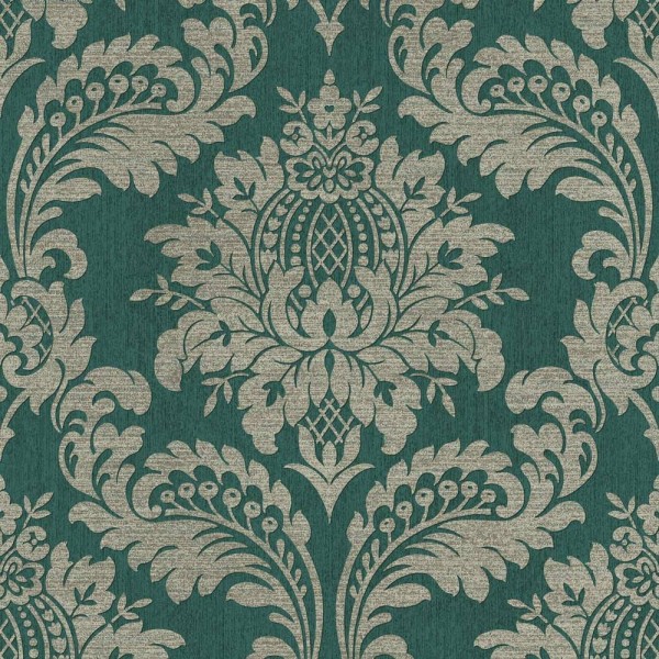 BOUTIQUE INDULGENCE | ARCHIVE DAMASK TEAL | 119969