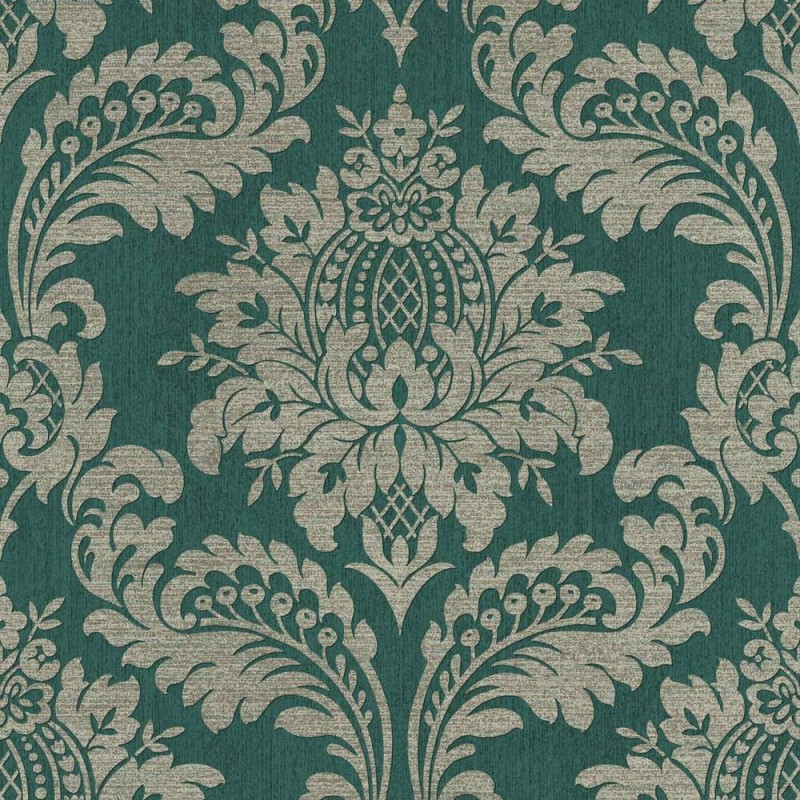 BOUTIQUE INDULGENCE | ARCHIVE DAMASK TEAL | 119969