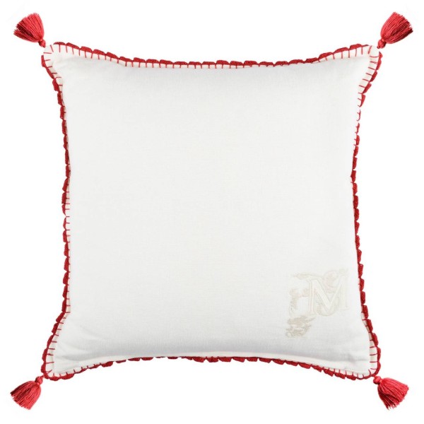 MINDTHEGAP | HORSE PARADE Linen Embroidered Cushion | LC40081