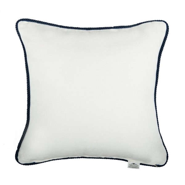 MINDTHEGAP | VINTAGE ANCHORS Linen Embroidered Cushion | LC40106