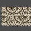 Lucky O’s | MO3040 Birch & Black | Mooi Wallcovering Tokyo Blue