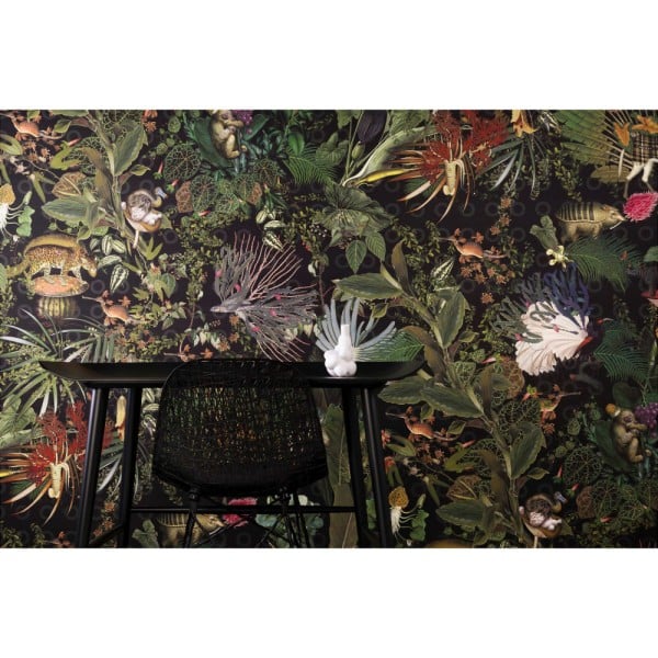 Menagerie of Extinct Animals | MO2071 Raven | Moooi Wallcovering Extinct Animals