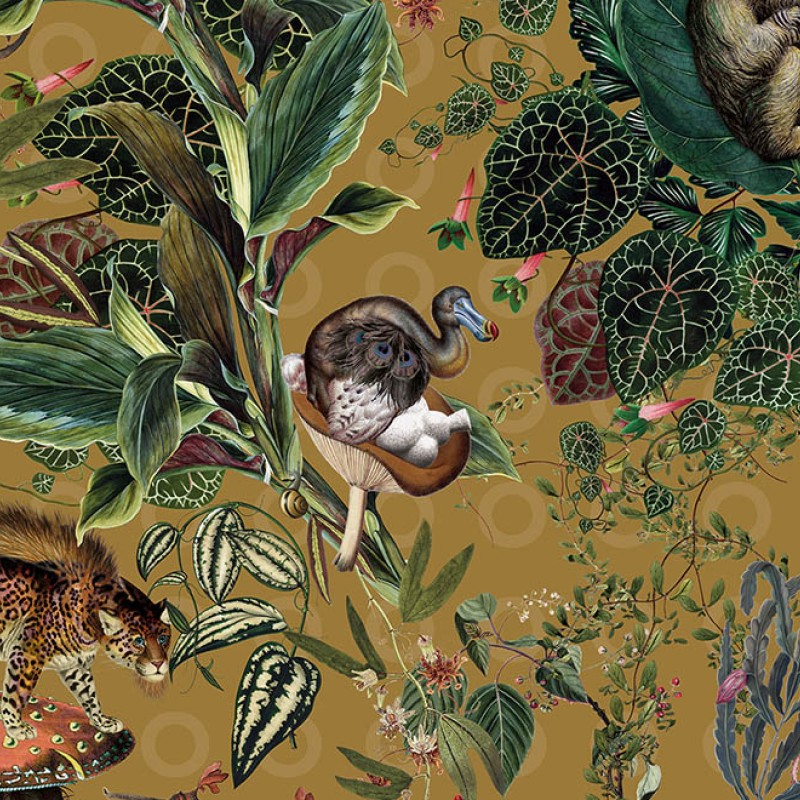 Menagerie of Extinct Animals | MO2074 | Moooi Wallcovering Extinct Animals