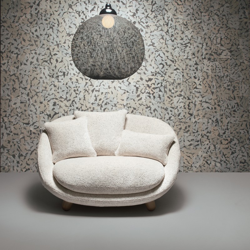 Armoured Boar | MO2111 | Moooi Wallcovering Extinct Animals