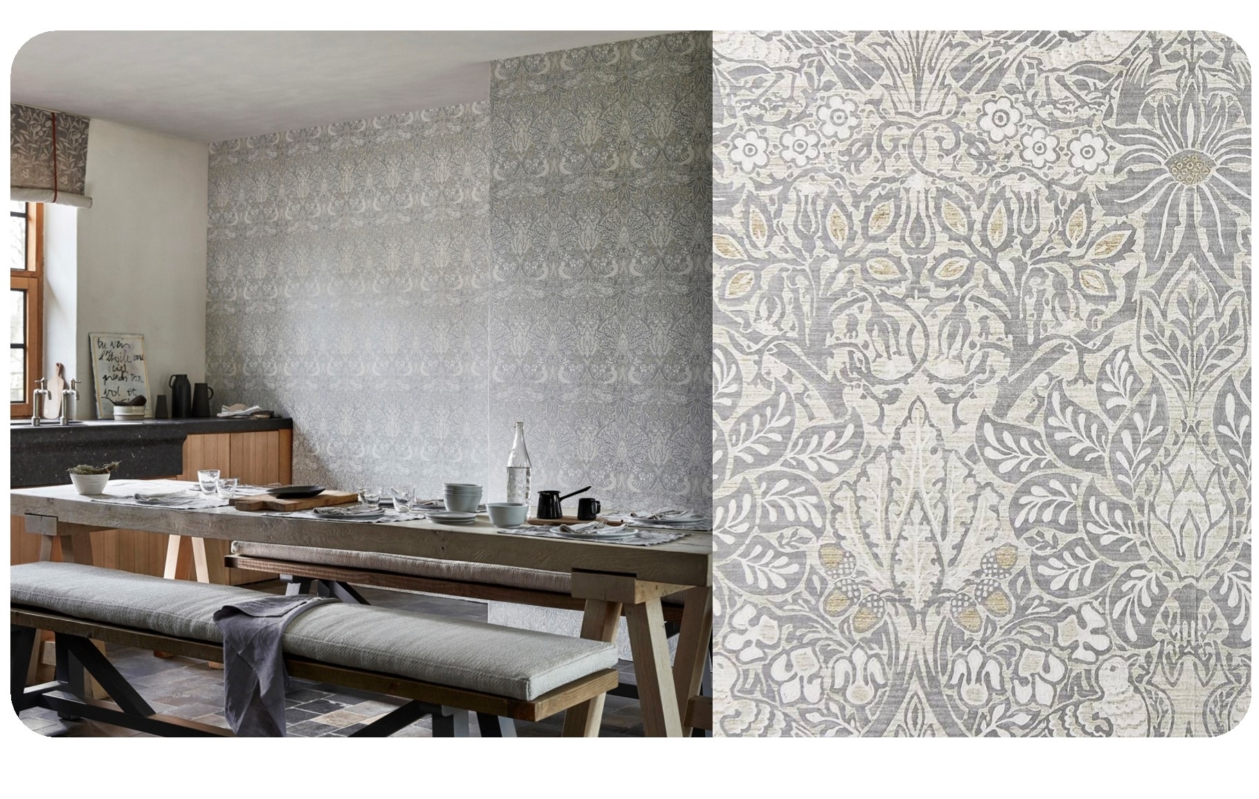 Damask patterns are known for their intricate and elegant designs