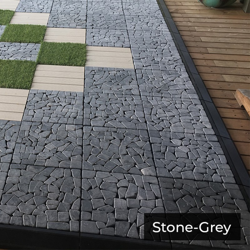 HONPO Joint Tiles - Stone / Wood / Ceramic / Grass Deck Mat