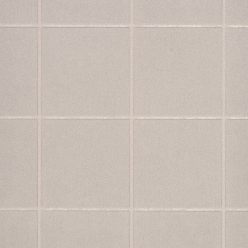 Floor Mat - Square Tiles (Light Gray)