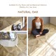 HONPO Original Design - Parquet Cushion Floor Sheet-Natural Oak