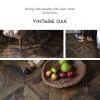 HONPO Original Design - Parquet Cushion Floor Sheet-Vintage Oak