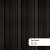 Fluted mdf panel | WPC wall cladding | Dark Wood