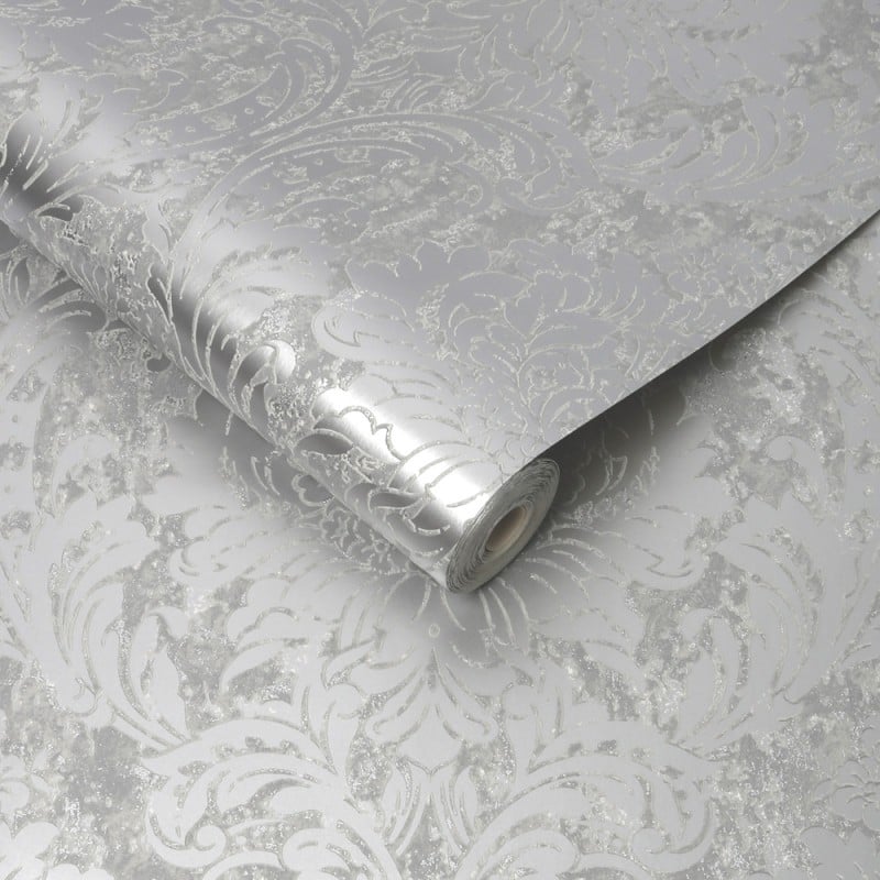 Graham & Brown / MILAN / Milan Damask Silver 106520