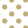 Graham & Brown / INDIVIDUAL / Gold Dotty 100105