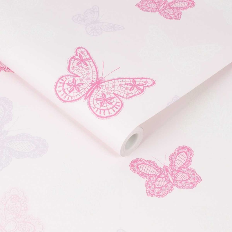 Graham & Brown / INDIVIDUAL / Butterfly Pink 100114