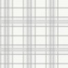 Graham & Brown / Highland / Country Tartan Silver 104804