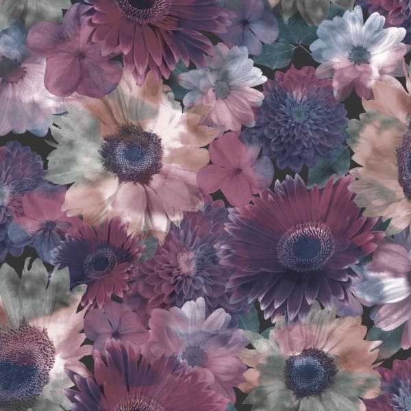 Graham & Brown / Highland / Midnight Garden 104895 Wallpaper