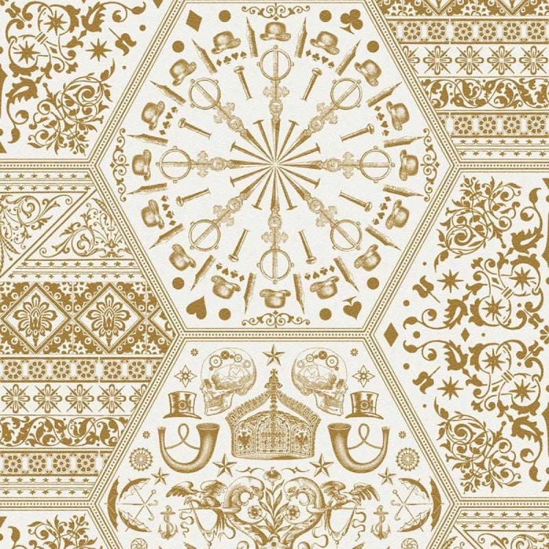 Graham & Brown / Illusions by Marcel Wanders World Heritage Gold (32-762)