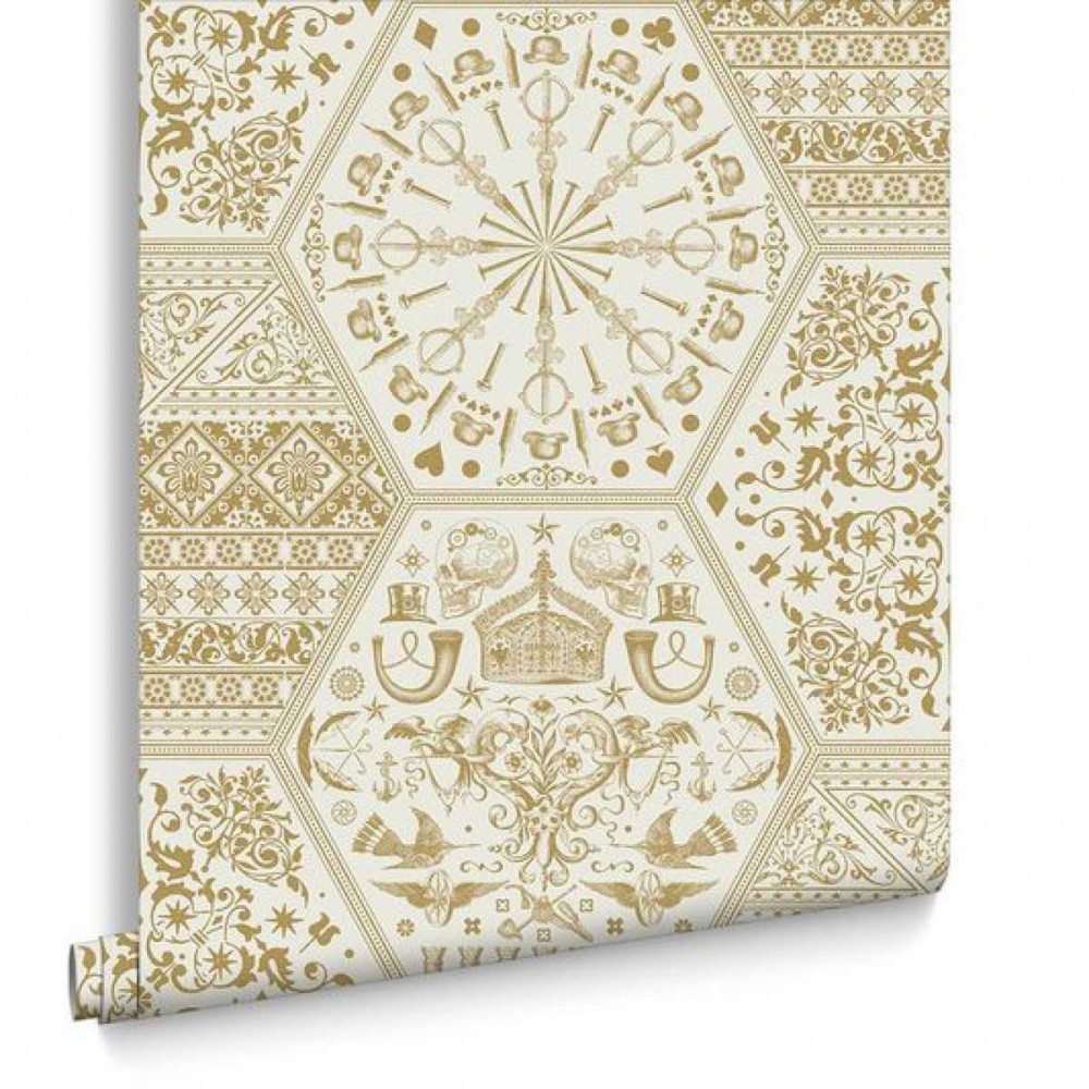 Graham & Brown / Illusions by Marcel Wanders World Heritage Gold (32-762)