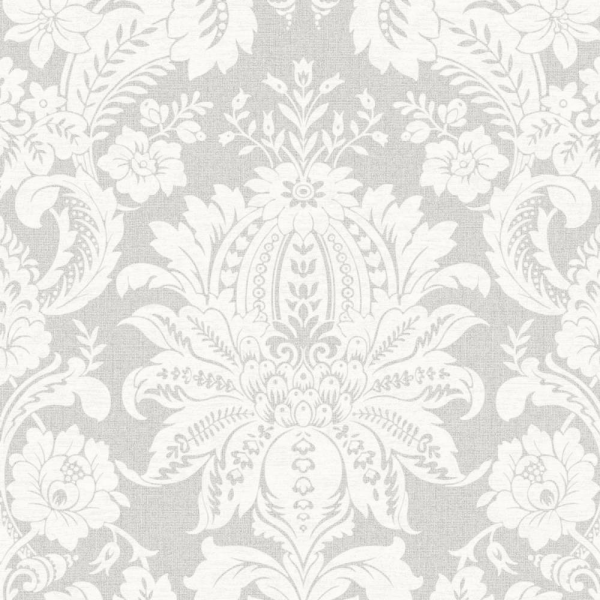 Graham & Brown / Venetian Damask Grey 33-373 Wallpaper