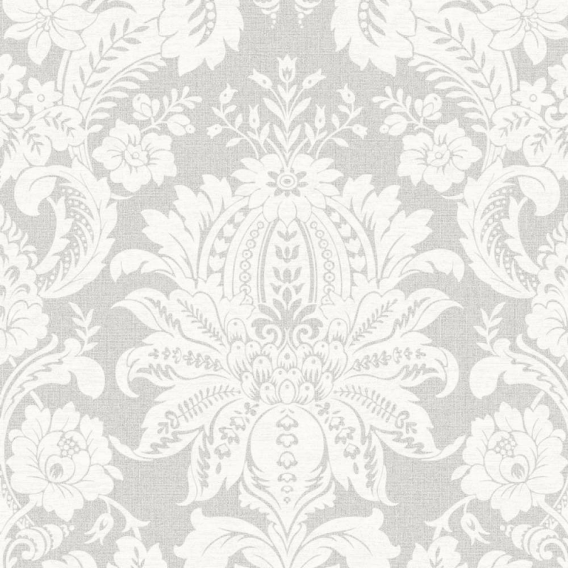 Graham & Brown / Venetian Damask Grey 33-373 Wallpaper