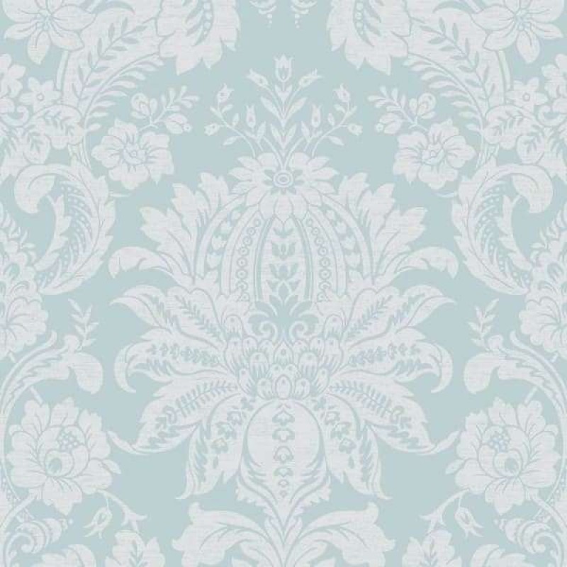 Graham & Brown / Venetian Damask Blue 33-374 Wallpaper